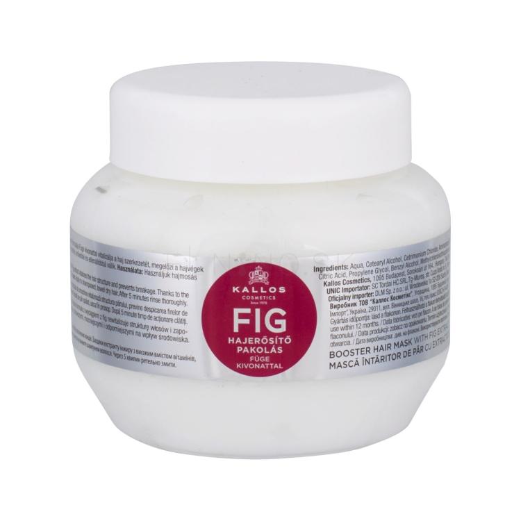 Kallos Cosmetics Fig Maska na vlasy pre ženy 275 ml