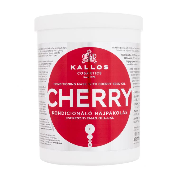 Kallos Cosmetics Cherry Maska na vlasy pre ženy 1000 ml