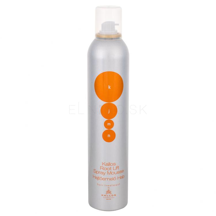 Kallos Cosmetics KJMN Root Lift Spray Mousse Tužidlo na vlasy pre ženy 300 ml
