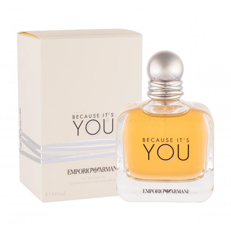 Giorgio Armani Emporio Armani Because It´s You Parfumovaná voda pre ženy 100 ml poškodená krabička
