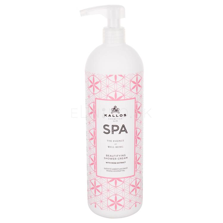 Kallos Cosmetics SPA Beautifying Shower Cream Sprchovací krém pre ženy 1000 ml