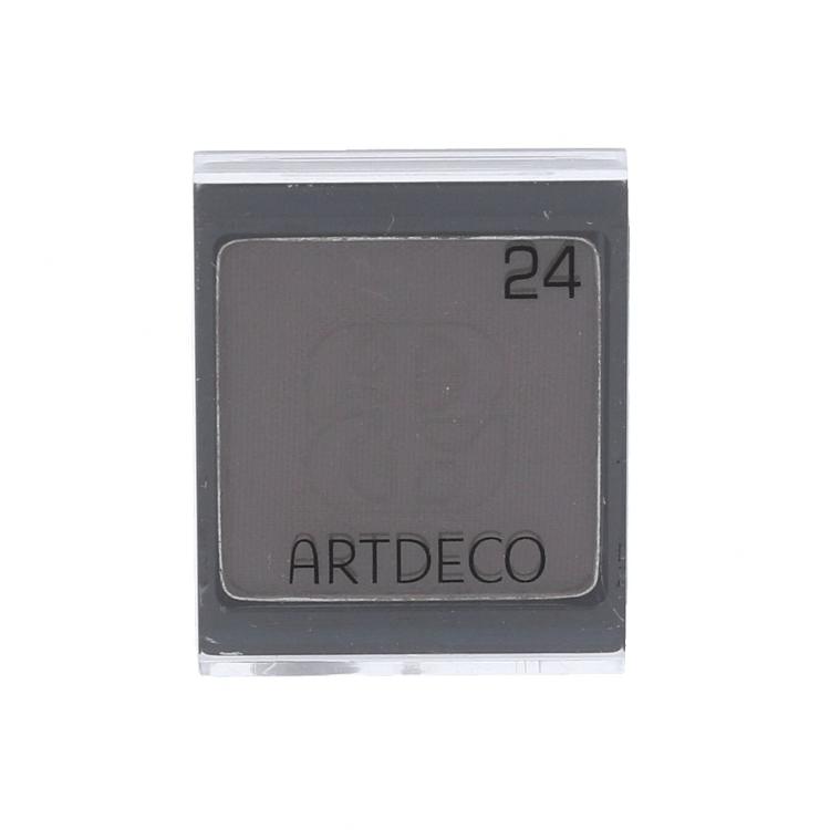 Artdeco Art Couture Long-Wear Očný tieň pre ženy 1,5 g Odtieň 24 Matt Chocolate