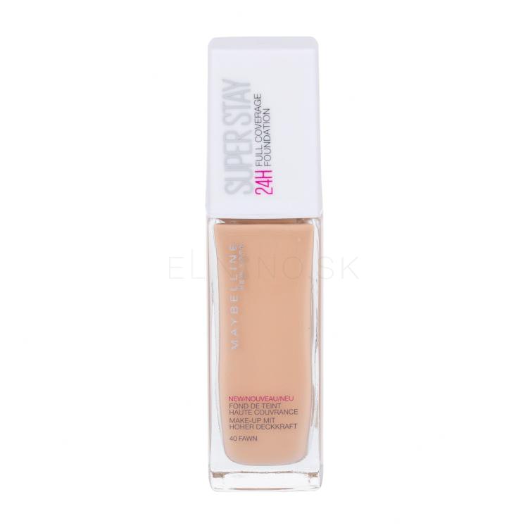 Maybelline Superstay 24h Full Coverage Make-up pre ženy 30 ml Odtieň 40 Fawn