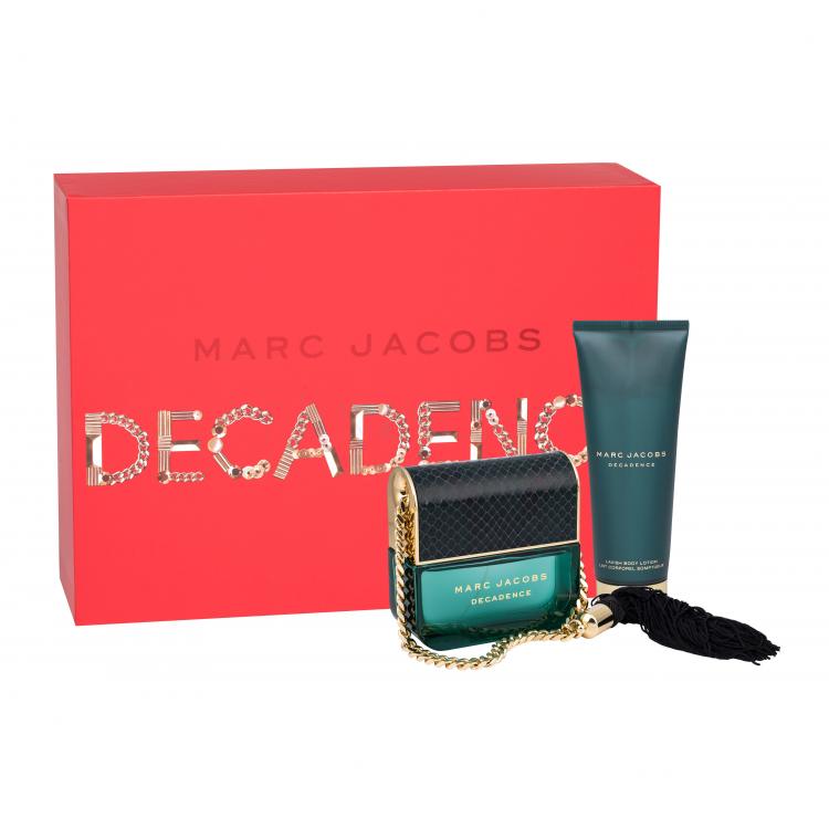 Marc Jacobs Decadence Darčeková kazeta parfumovaná voda 50 ml + telové mlieko 75 ml