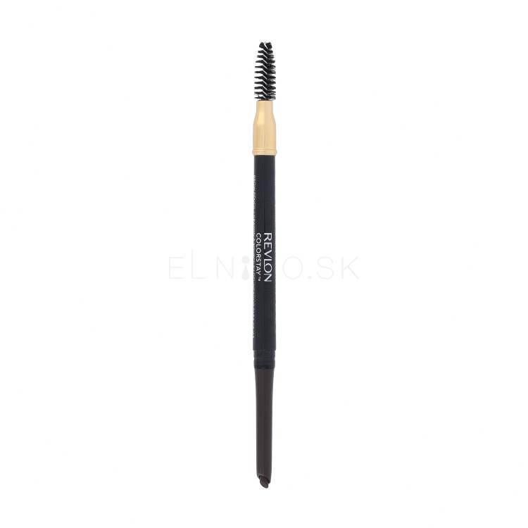 Revlon Colorstay Brow Pencil Ceruzka na obočie pre ženy 0,35 g Odtieň 220 Dark Brown