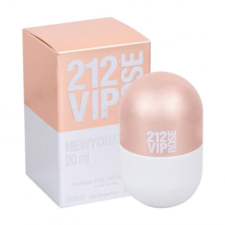 Carolina Herrera 212 VIP Rosé Pills Parfumovaná voda pre ženy 20 ml