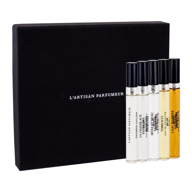 L´Artisan Parfumeur Mini Set 5 Darčeková kazeta 5 ml Edp Mure et Musc Extreme + 5 ml Edt La Chasse aux Papillons  + 5 ml Edp Premier Figuier + 5 ml Edt Timbuktu + 5 ml Edp L´Eau D´Ambre Extreme