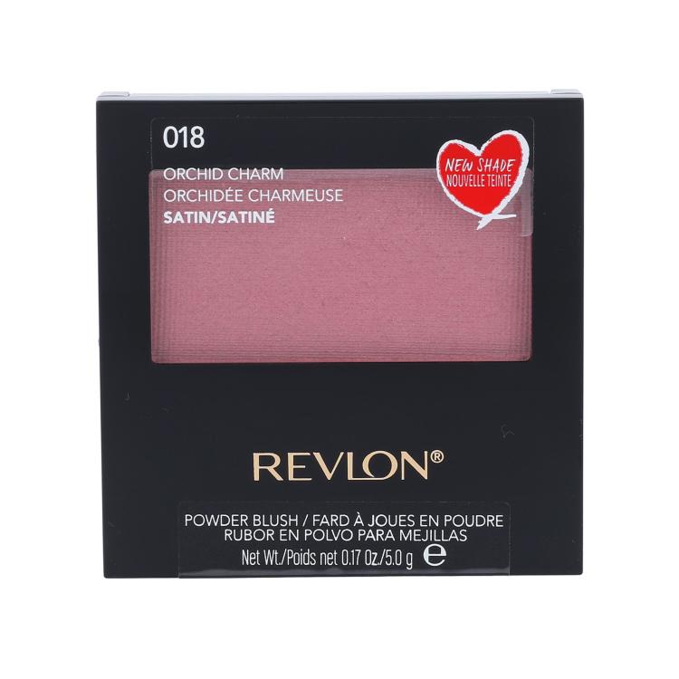 Revlon Powder Blush Lícenka pre ženy 5 g Odtieň 018 Orchid Charm