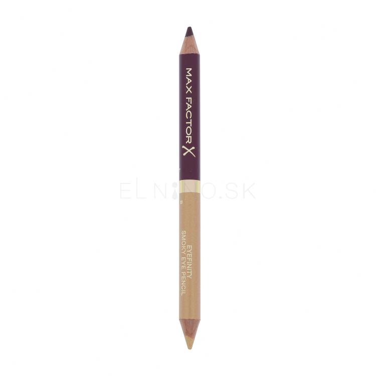 Max Factor Eyefinity Smoky Eye Pencil Ceruzka na oči pre ženy 1,3 g Odtieň 03 Royal Violet + Crushed Gold