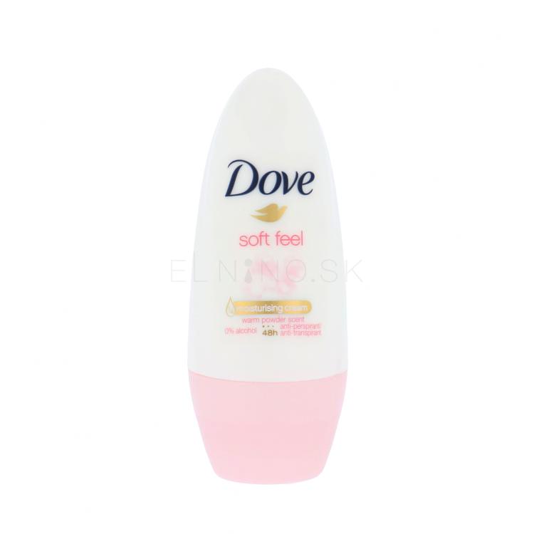 Dove Soft Feel 48h Antiperspirant pre ženy 50 ml