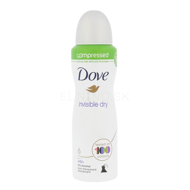 Dove Invisible Dry 48h Antiperspirant pre ženy 125 ml