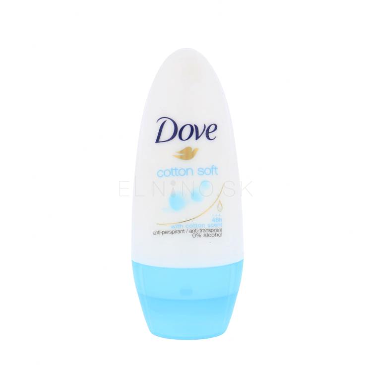 Dove Cotton Soft 48h Antiperspirant pre ženy 50 ml