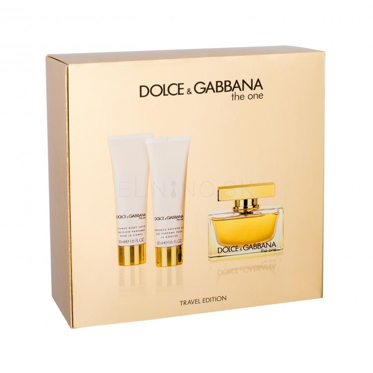 Dolce&amp;Gabbana The One Darčeková kazeta Edp 75ml + 50ml tělové mléko + 50ml sprchový gel