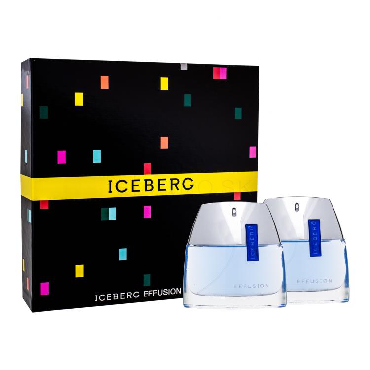 Iceberg Effusion Man Darčeková kazeta toaletná voda 75 ml + voda po holení 75 ml