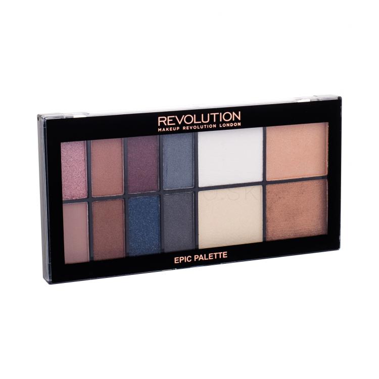 Makeup Revolution London Epic Nights Palette Očný tieň pre ženy 20,5 g