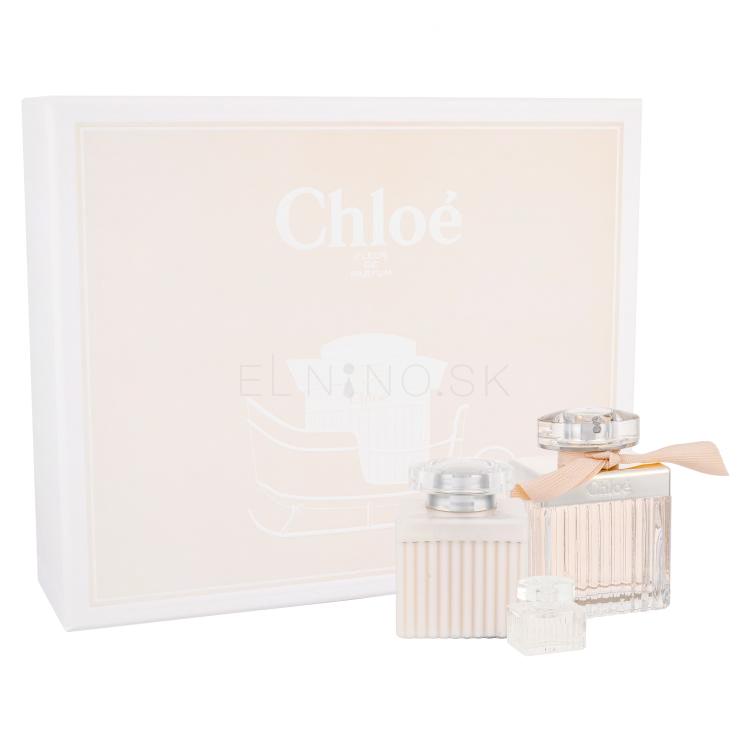 Chloé Chloé Fleur Darčeková kazeta parfumovaná voda 75 ml + telové mlieko 100 ml + parfumovaná voda 5 ml