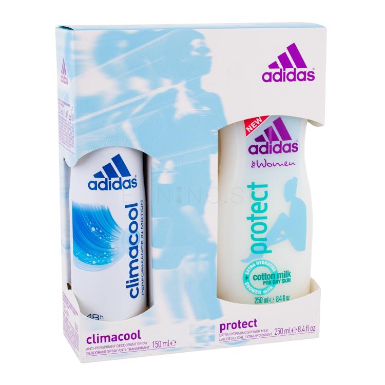 Adidas Climacool Darčeková kazeta Antiperspirant 150ml + 250ml sprchový gel Protect