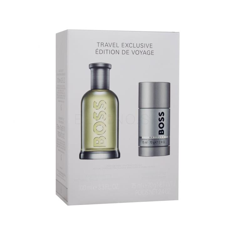 HUGO BOSS Boss Bottled Darčeková kazeta toaletná voda 100 ml + deostickt 75 ml