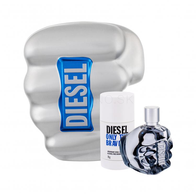 Diesel Only The Brave Darčeková kazeta toaletná voda 75 ml + deostick 75 ml
