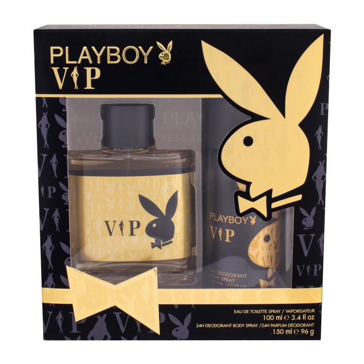 Playboy VIP For Him Darčeková kazeta Edt 100ml + 150ml deodorant