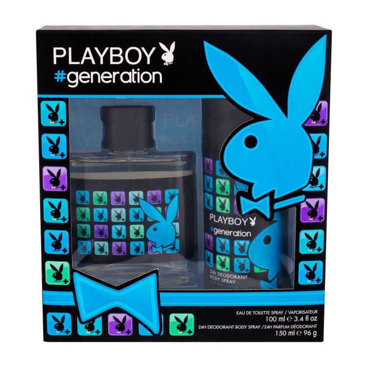Playboy Generation For Him Darčeková kazeta toaletná voda 100 ml + deodorant 150 ml