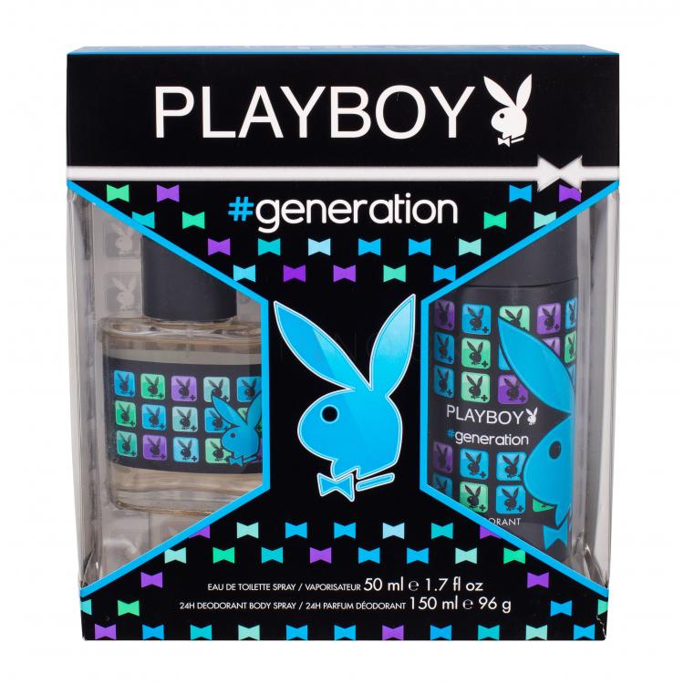 Playboy Generation For Him Darčeková kazeta toaletná voda 50 ml + deodorant 150 ml