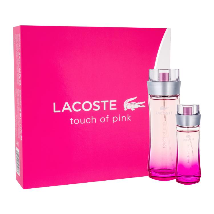Lacoste Touch Of Pink Darčeková kazeta toaletná voda 90 ml + toaletná voda 30 ml