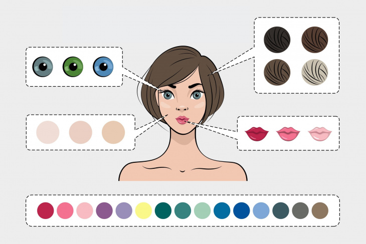 Letný typ a farba vlasov